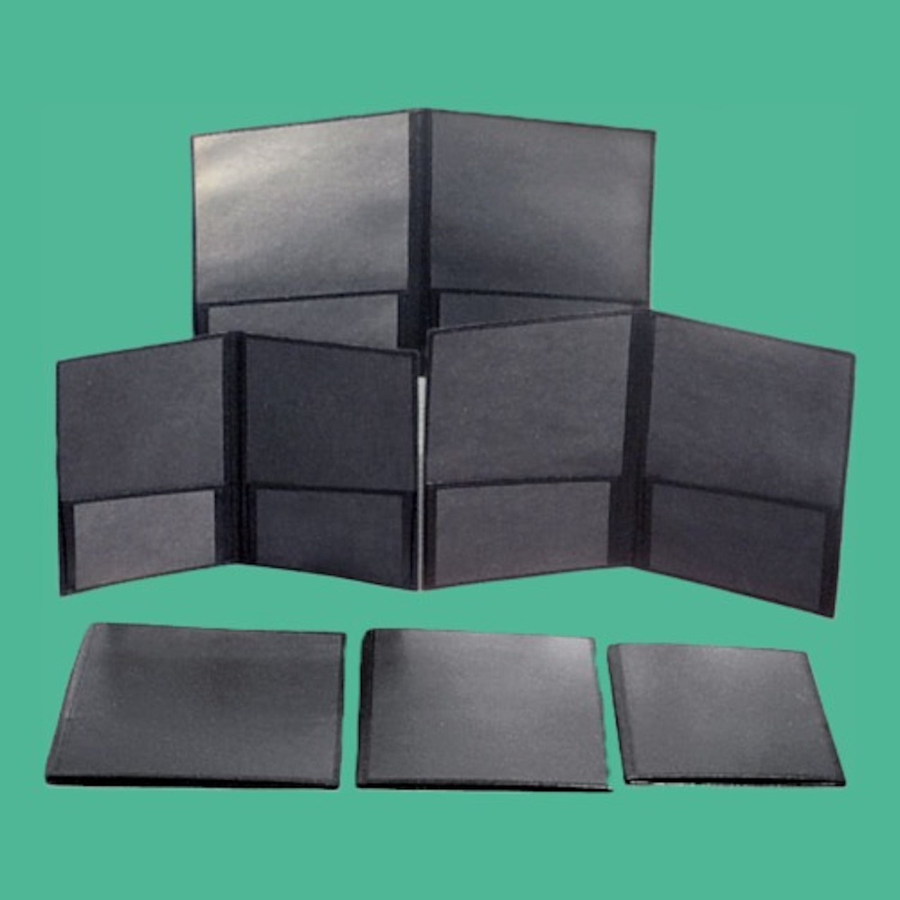 Black Economy Choral Folder - Flat Pockets (22.8Cm X 30.4Cm) Musical Instruments & Accessories