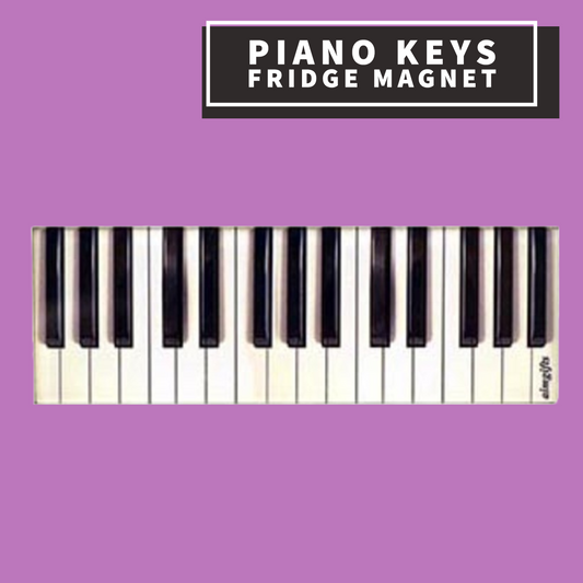 Piano Keys Fridge Magnet Giftware