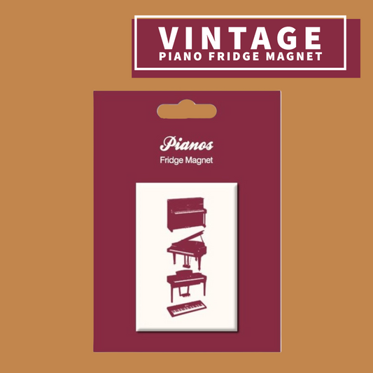 Vintage Pianos Fridge Magnet Giftware