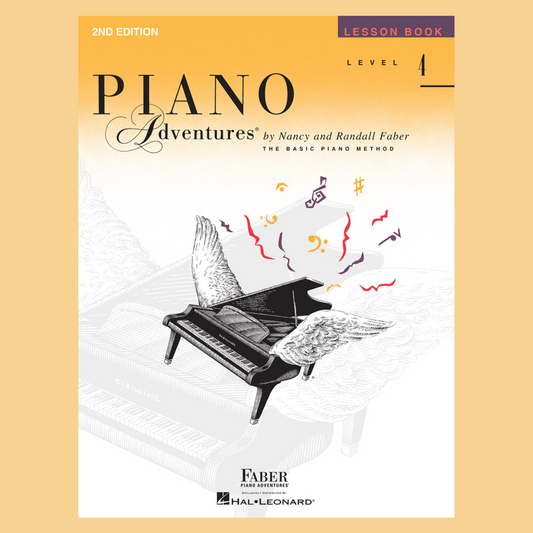 Piano Adventures: Lesson Level 4 Book (2Nd Edition) & Keyboard