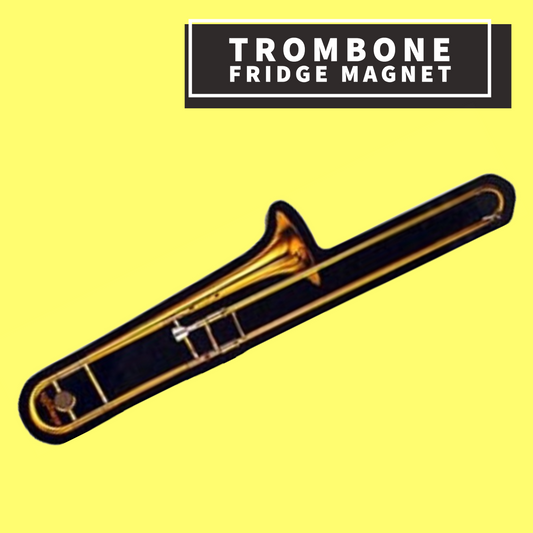 Trombone Fridge Magnet Giftware