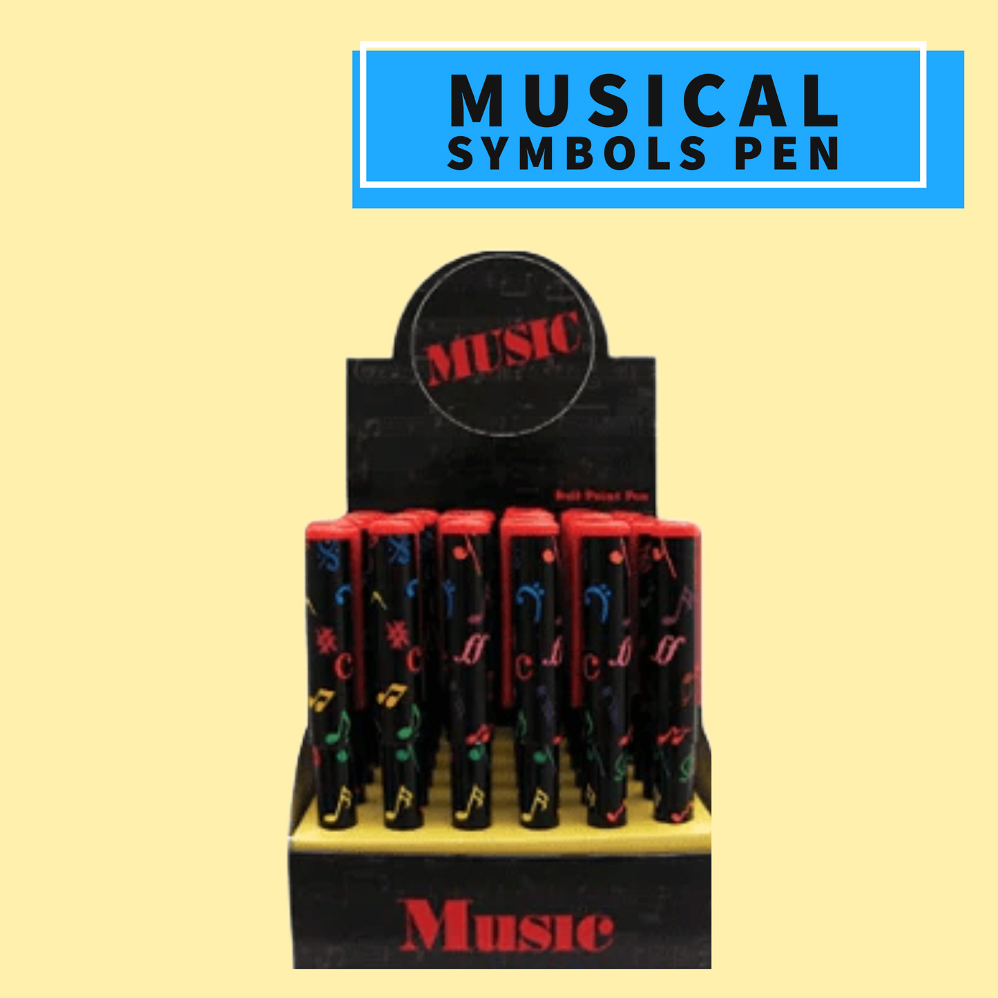 Musical Symbols Pen Giftware