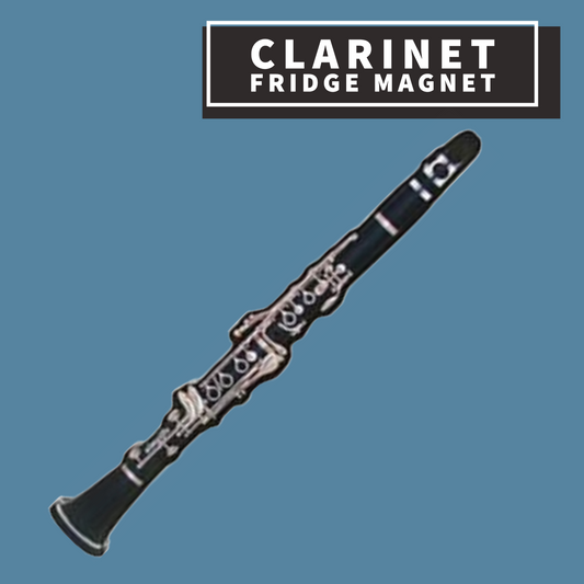 Clarinet Fridge Magnet Giftware