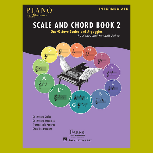 Faber Piano Adventures: Scale And Chord Book 2 (Intermediate) & Keyboard