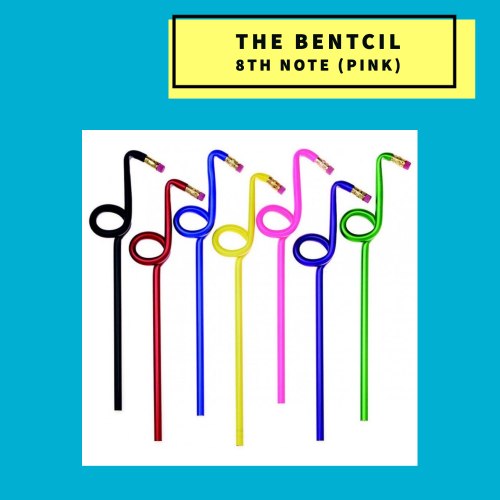 Bentcil - 8Th Note Design (Pink) Giftware