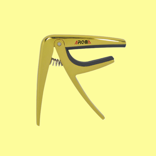 Aroma AC01 Acoustic/Electric Capo - Gold