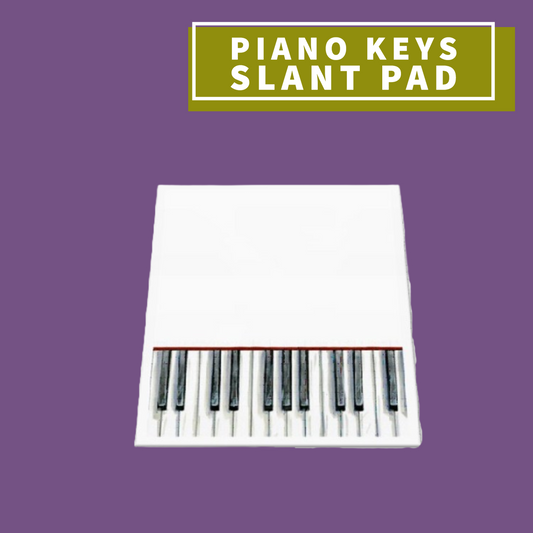 Piano Keys Slant Pad