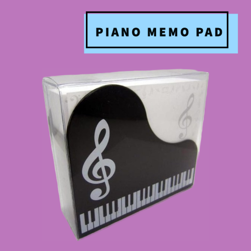 Memo Note Set - Grand Piano Design