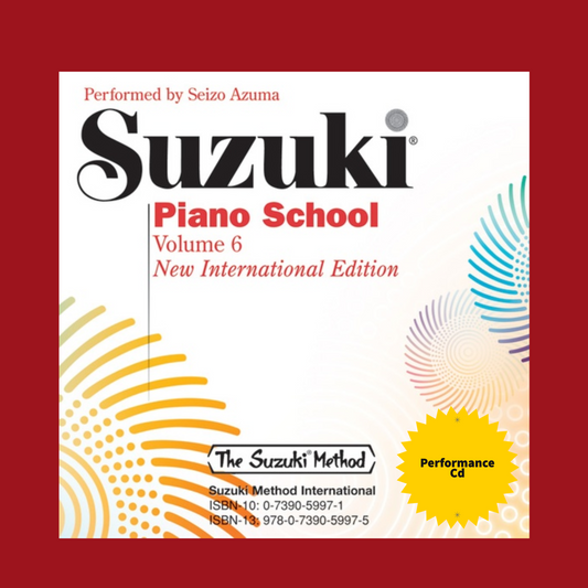 Suzuki Piano School - Volume 6 Cd
