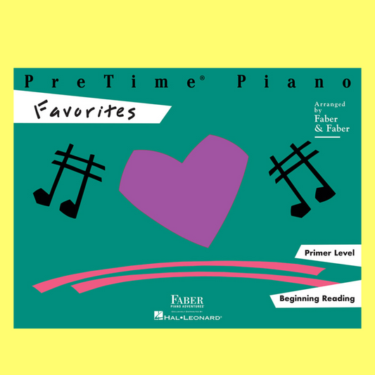 Faber PreTime Piano - Favorites Primer Level Book