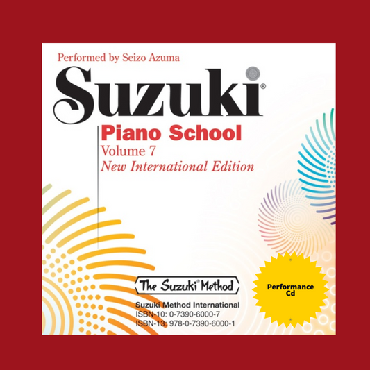 Suzuki Piano School - Volume 7 Cd