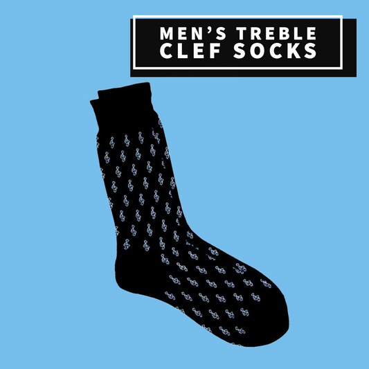 Men's Treble Clef Socks
