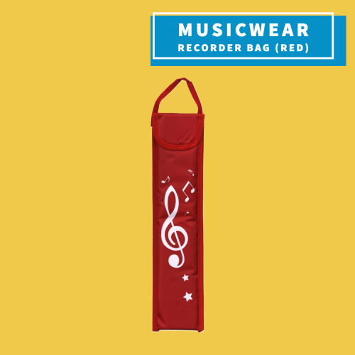 Musicwear Recorder Bag - Red