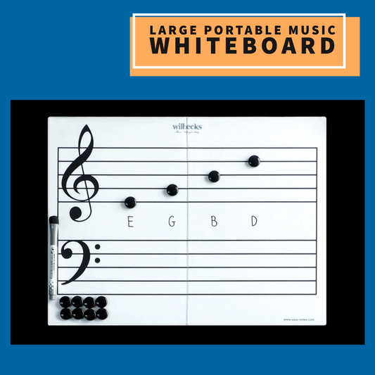 Wilbeck's Large Magnetic Stave Whiteboard