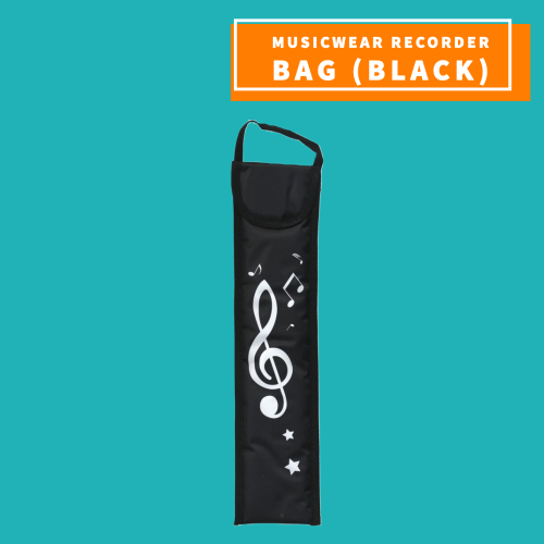 Musicwear Recorder Bag - Black Giftware