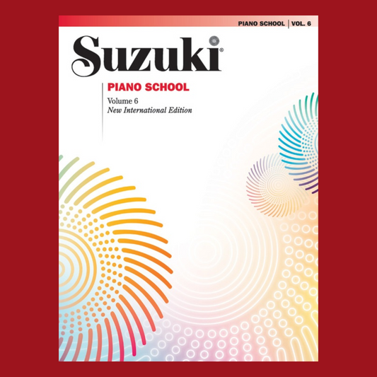 Suzuki Piano School - Volume 6 Book (International Edition)