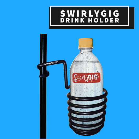 The Original Swirlygig 1/2 Black Drink Holder
