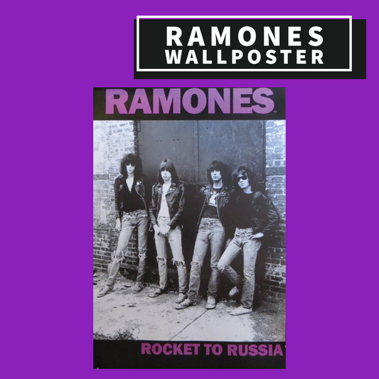 The Ramones Rocket To Russia Wall Poster Giftware