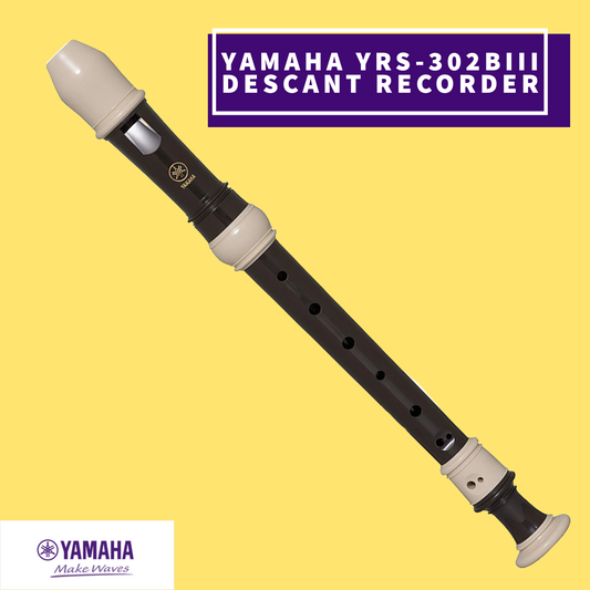Yamaha Yrs-302Biii Descant 3 Piece Abs Resin Recorder (Key Of C) Musical Instruments & Accessories