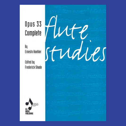 Flute Studies Op. 33 Complete Book Woodwind