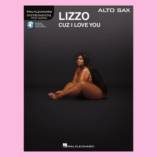 Lizzo - Cuz I Love You Play Along Alto Saxophone Play Book/Ola