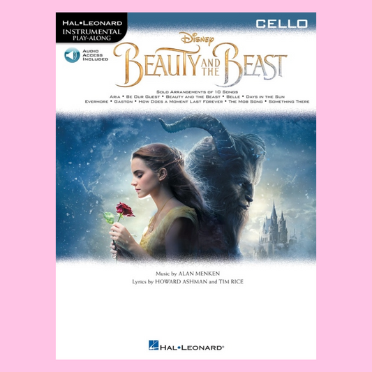 Beauty And The Beast For Cello Play Along Book/Ola