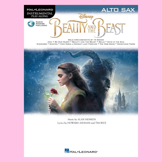 Beauty And The Beast For Alto Saxophone Play Along Book/Ola