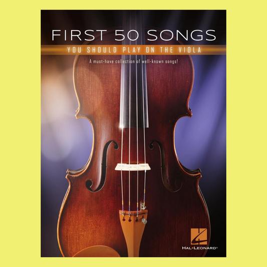 First 50 Songs You Should Play On The Viola Book