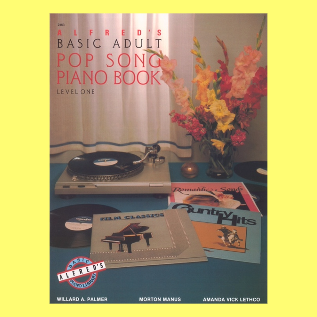 Alfred's Basic Adult Piano Course - Pop Songs Book 1