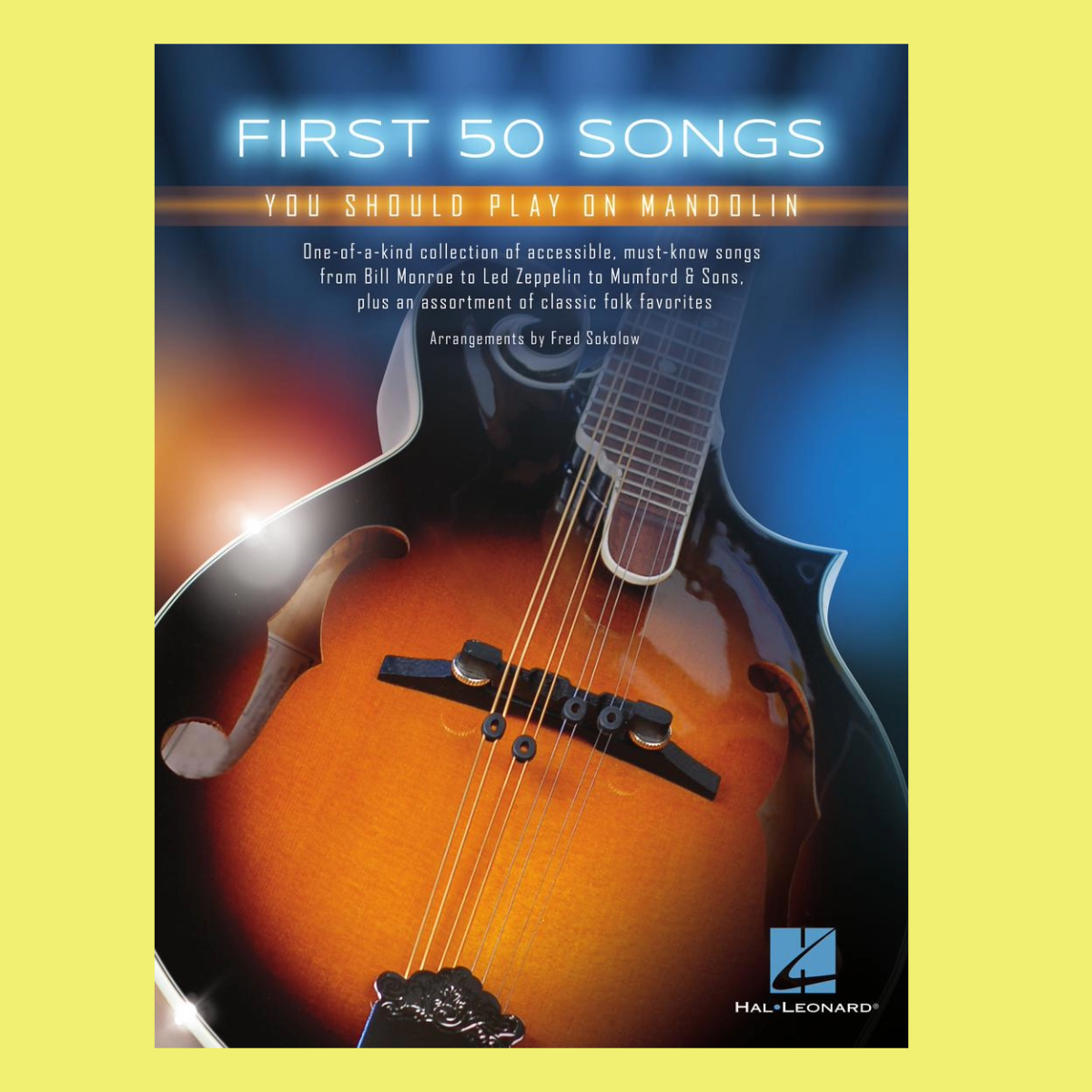 First 50 Songs You Should Play On Mandolin Book
