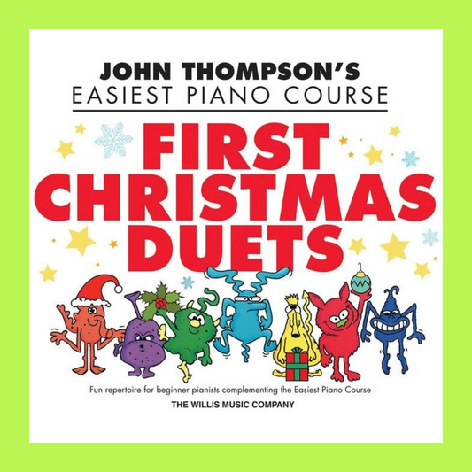 John Thompson's Easiest Piano Course - First Christmas Duets Book