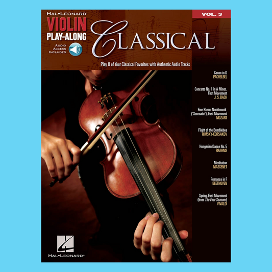 Classical Violin Play Along Volume 3 Book/Ola
