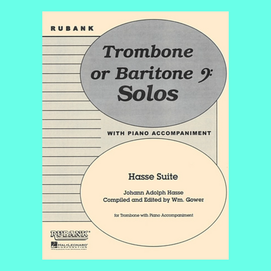 Rubank - Hasse Suite Trombone Or Baritone B.C with Piano Accompaniment