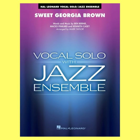 Sweet Georgia Brown Vocal Solo/Jazz Ensemble Series Score/Parts