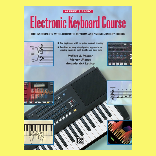 Alfred's Basic Electronic Keyboard Course Book