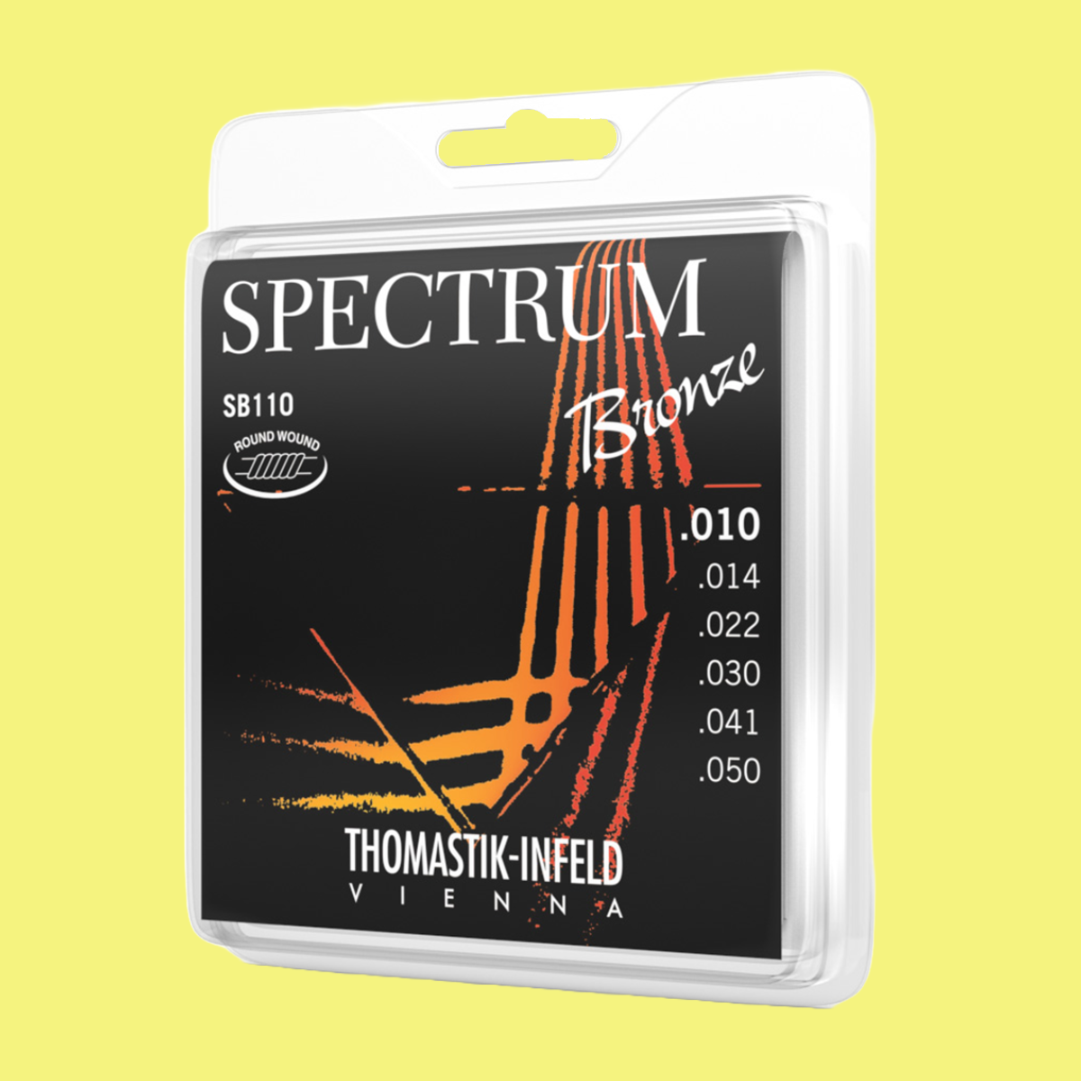Thomastik Spectrum Bronze 民谣吉他琴弦套装 10-50(含镀锡高音弦)