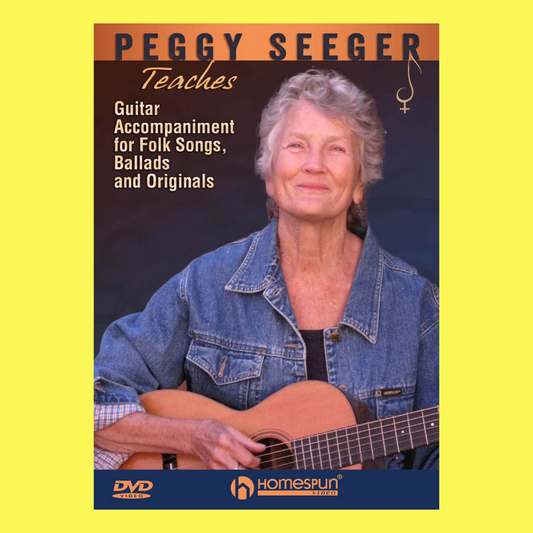 Peggy Seeger Teaches - Guitar Accompaniment for Folk Songs, Ballads & Originals Dvd