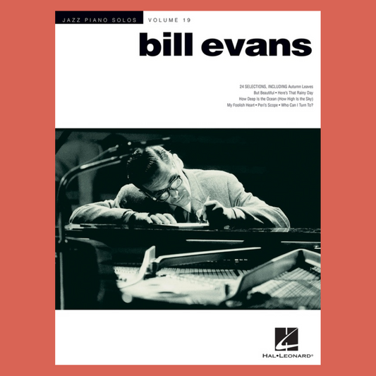Bill Evans - Jazz Piano Solos Series Volume 19 Book (24 Essential Standards)