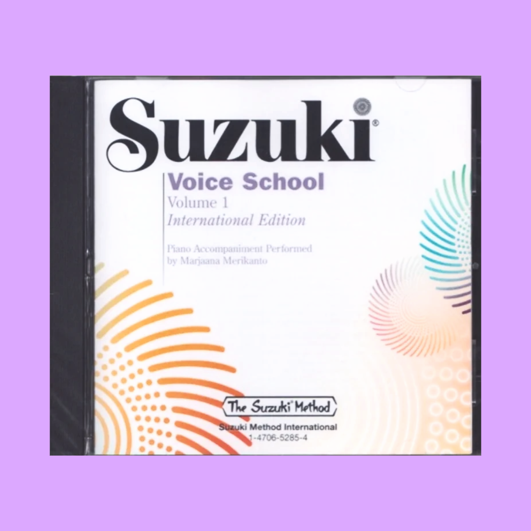 Suzuki Voice School Vol 1 Accompaniment Cd