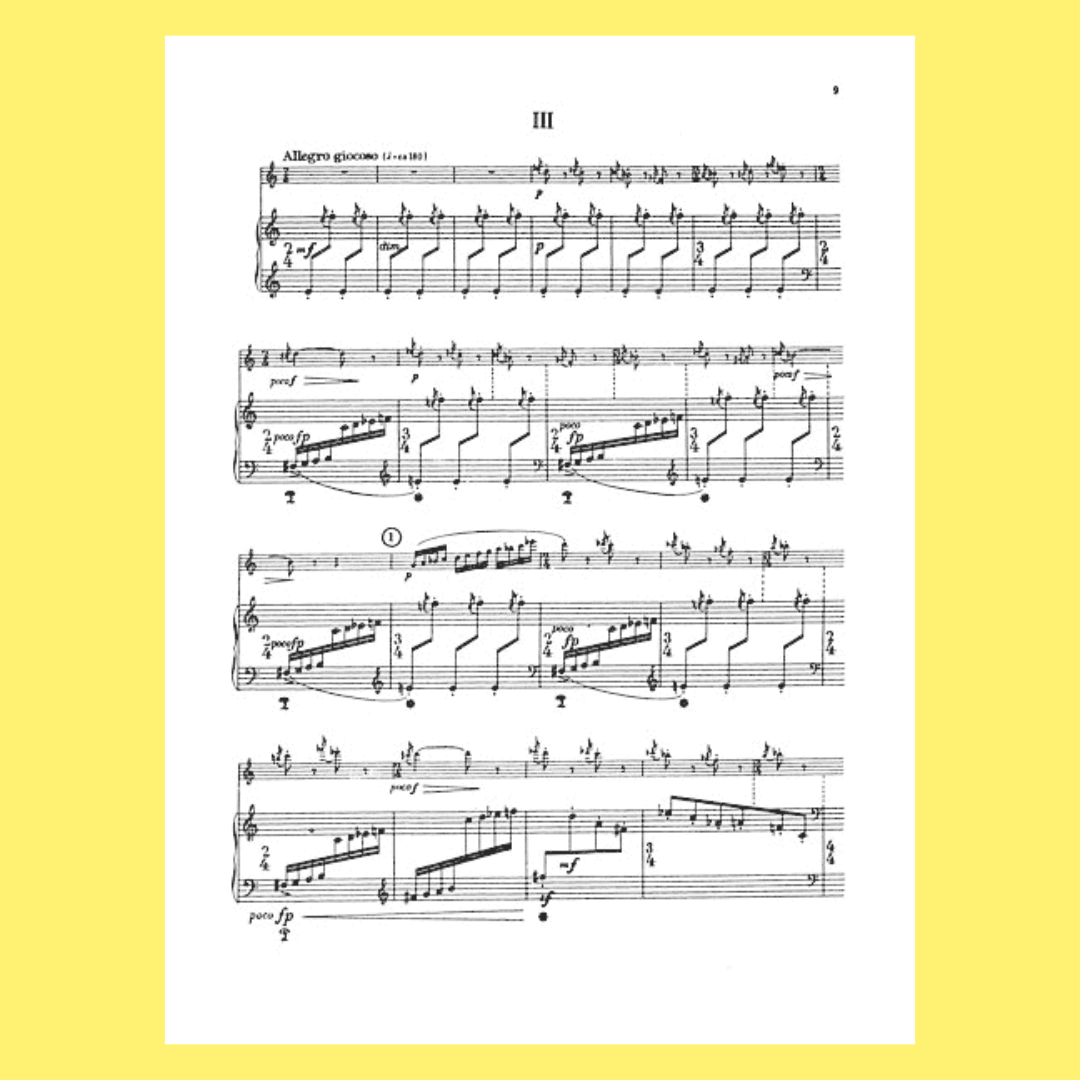 Lutoslawski - Dance Preludes Clarinet/Piano
