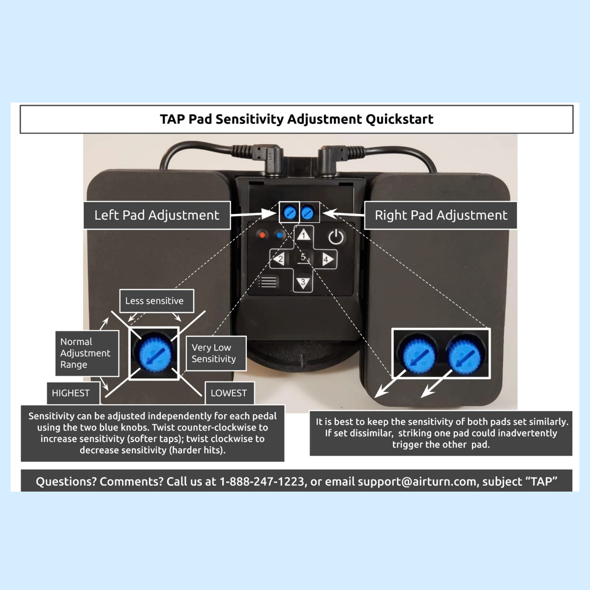 AirTurn TAP for Percussionists
