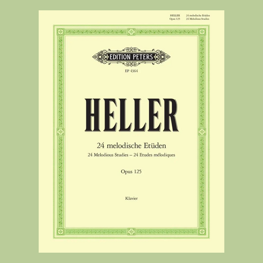 Heller - 24 Melodious Studies Op 125 Piano Book
