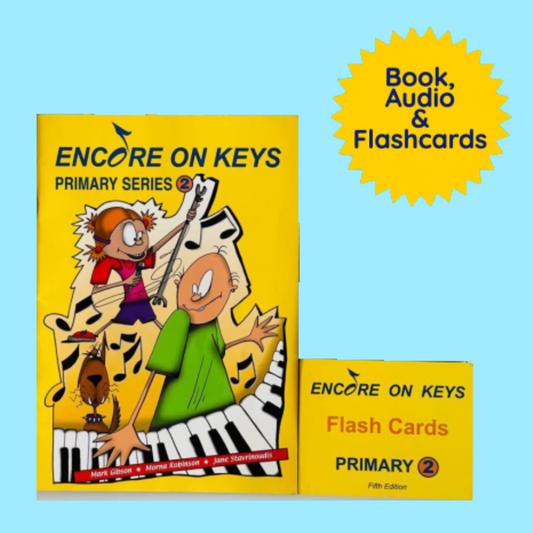 Encore On Keys - Primary Series Level 2 with Book/OLA/Flash Cards