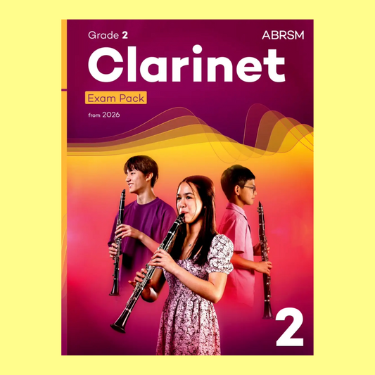 ABRSM - Clarinet Grade 2 Exam Pack Book (2026)
