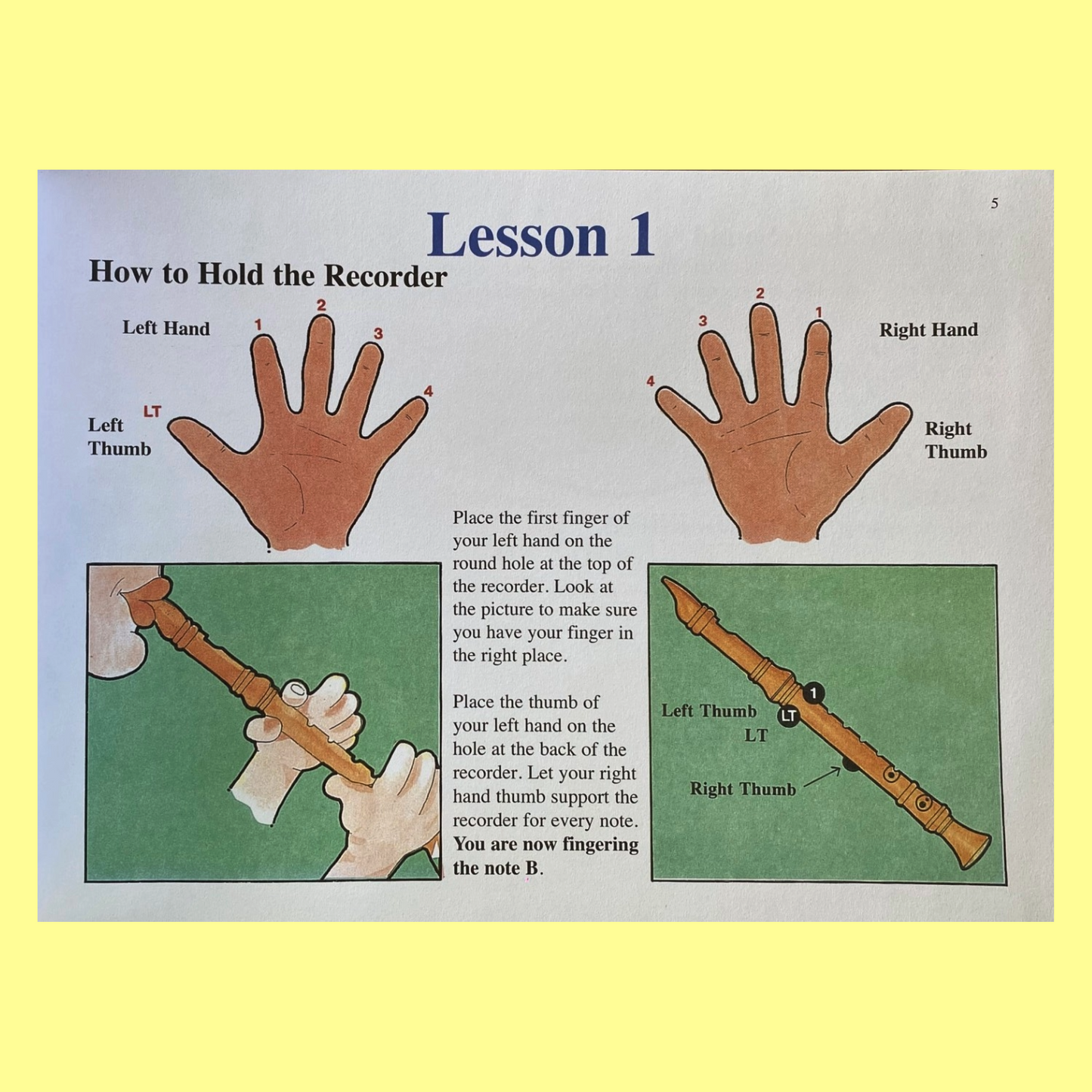 Progressive Recorder Method For Young Beginners - Book 1 (Book/Ola)