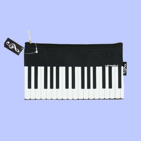 Black Keys Pencil Case - Keyboard Design