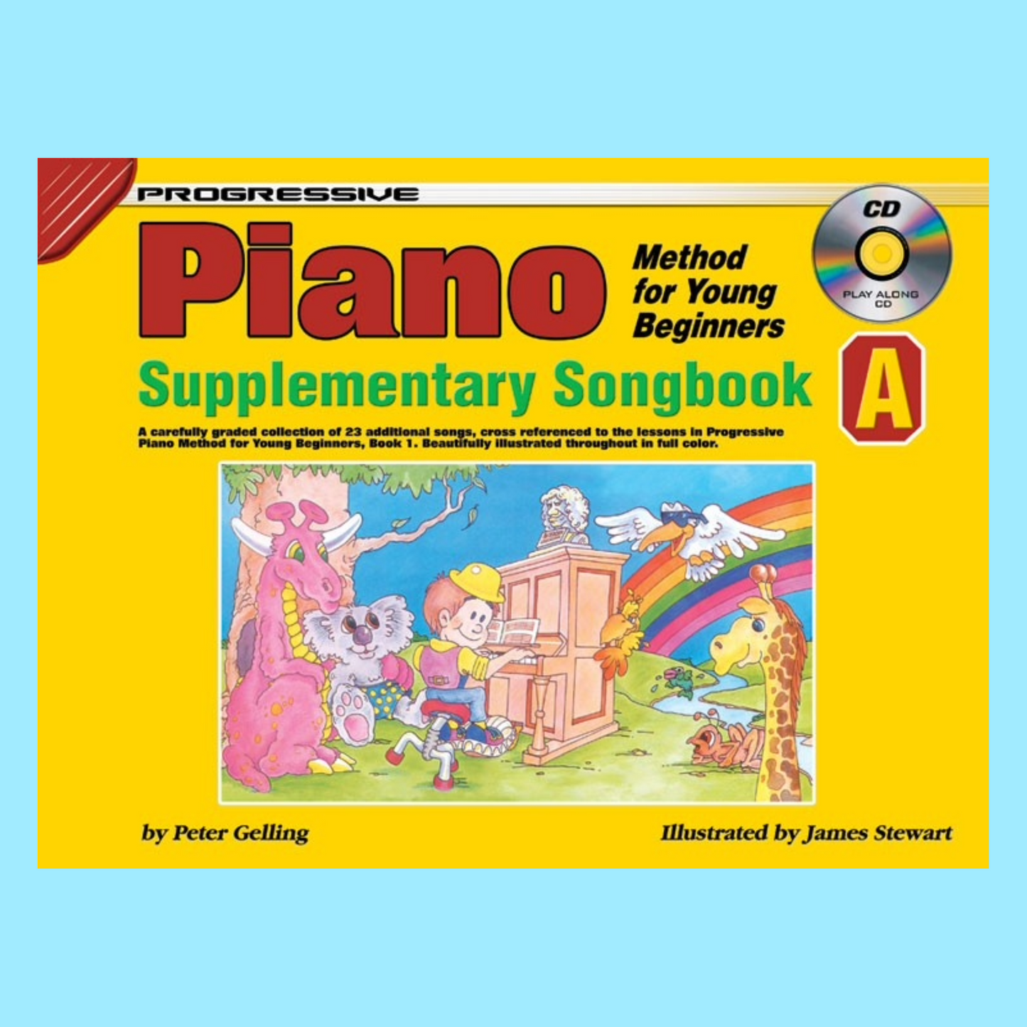 Progressive Piano Method For Young Beginners - Songbook A