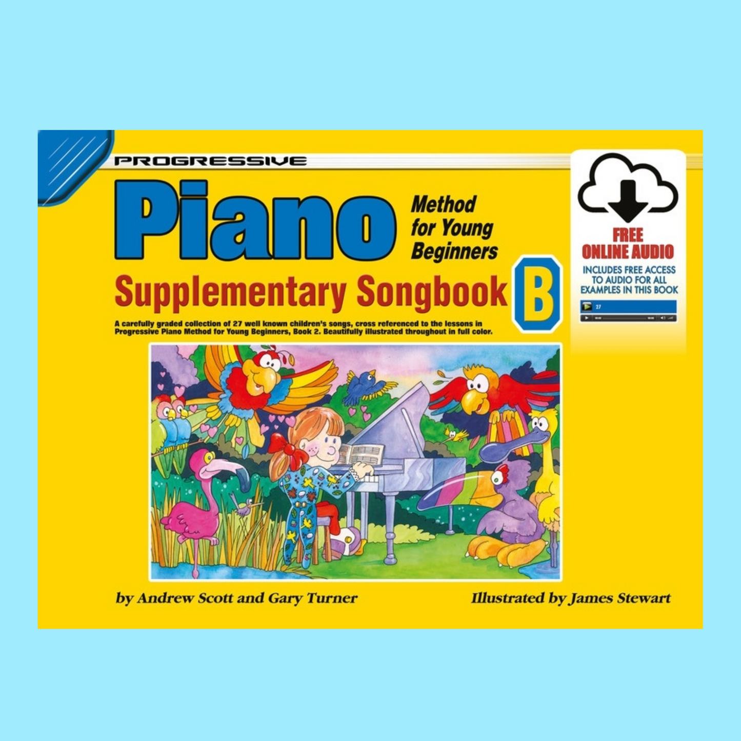 Progressive Piano Method For Young Beginners - Songbook B (Book/Ola)