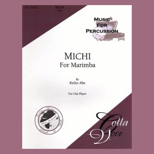 Keiko Abe - Michi For Marimba Solo Book