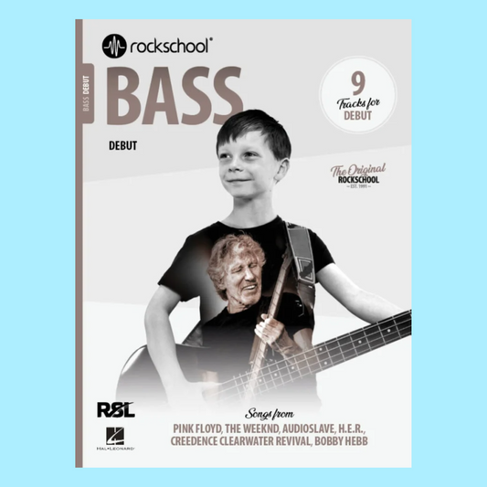 Rockschool Bass Debut Book (2024+) New Edition